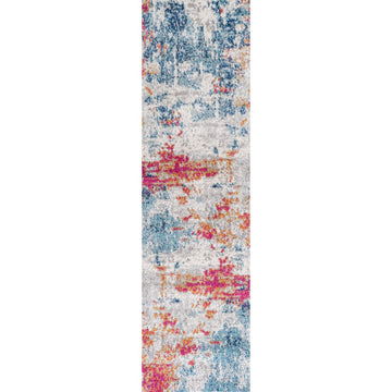 Sunset Modern Abstract Area Rug